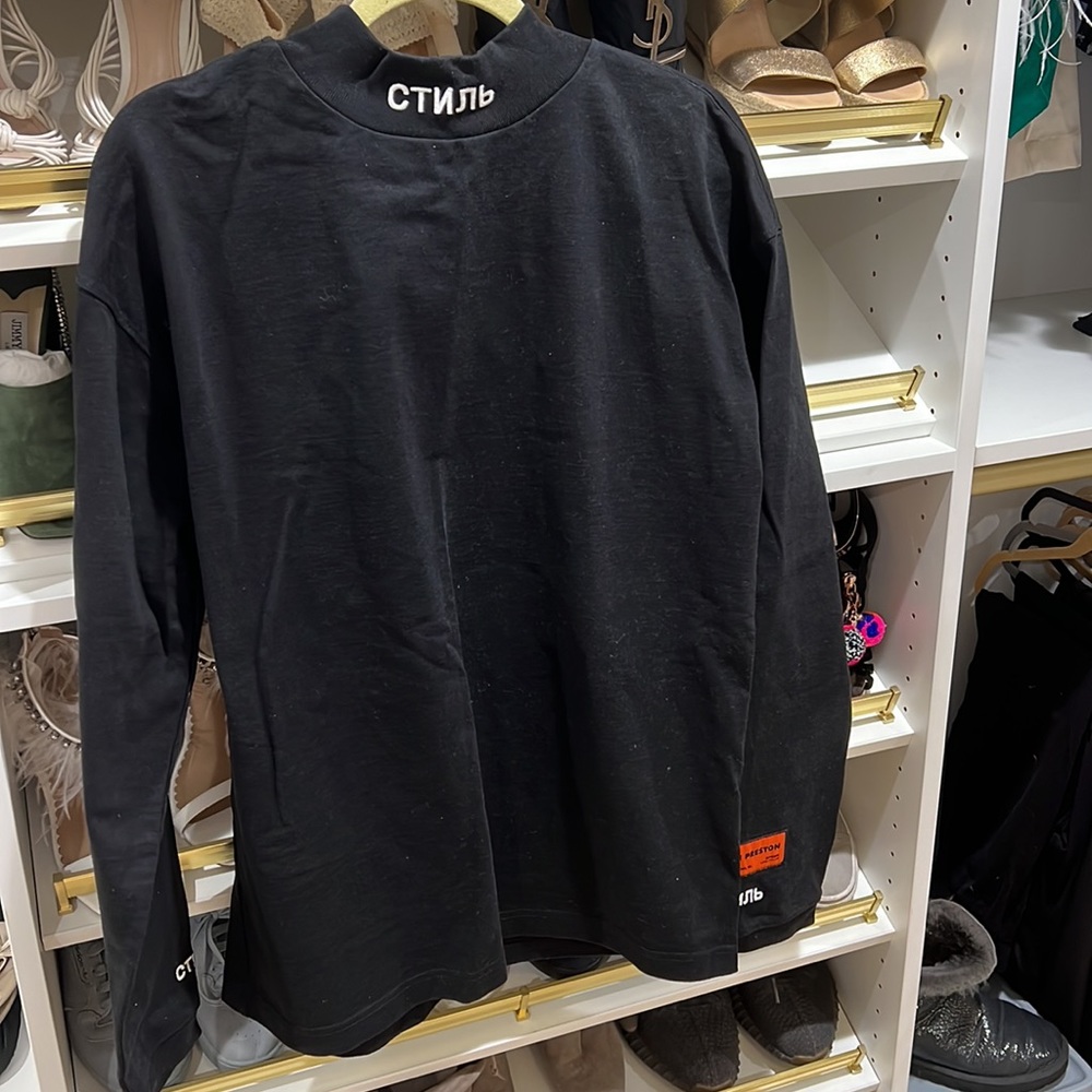 Brand new turtle neck sweater by Heron Preston